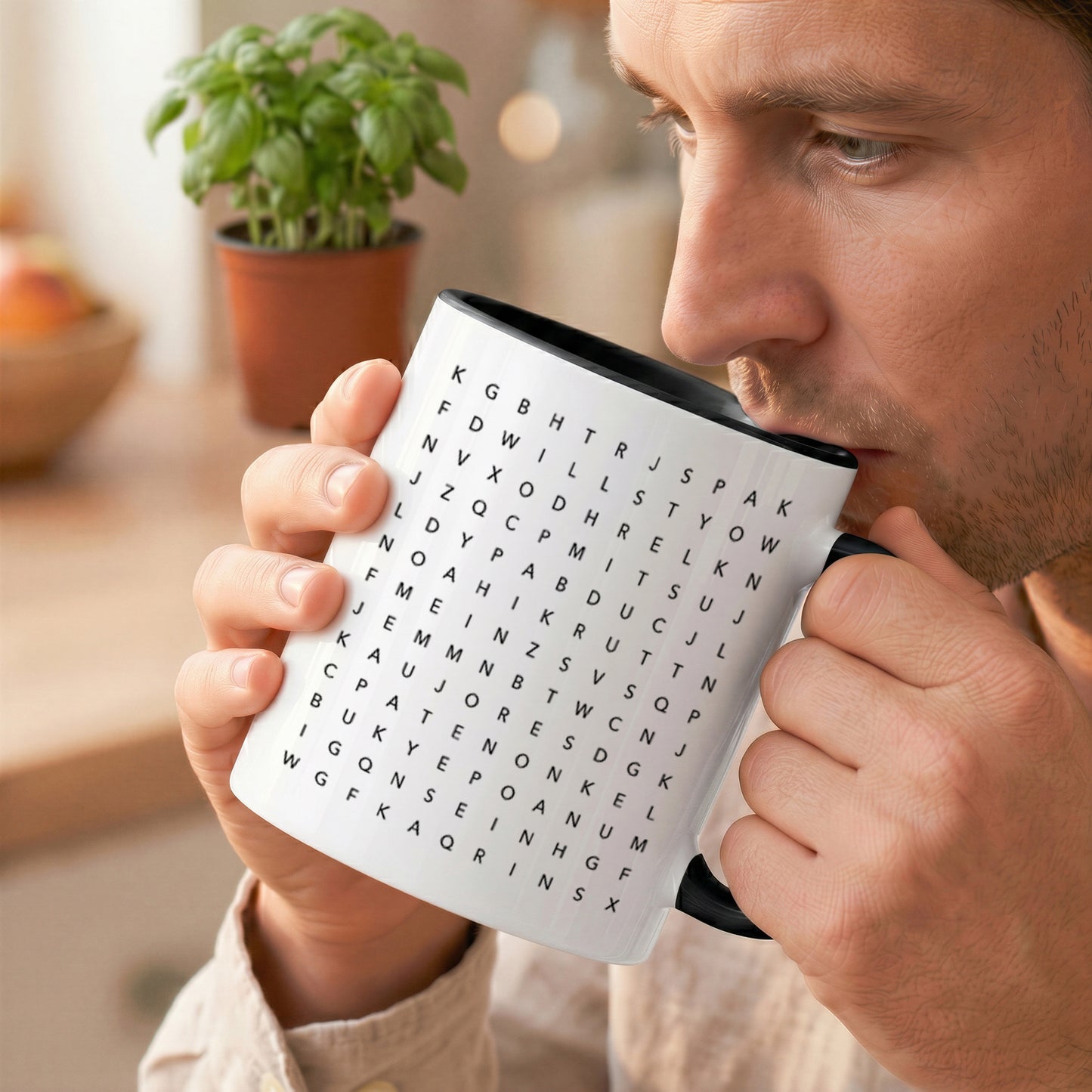 DEL MÀ Unique & Personal Keramiktasse für Patenonkel frage Willst du mein Patenonkel sein Keramiktasse 330 ml