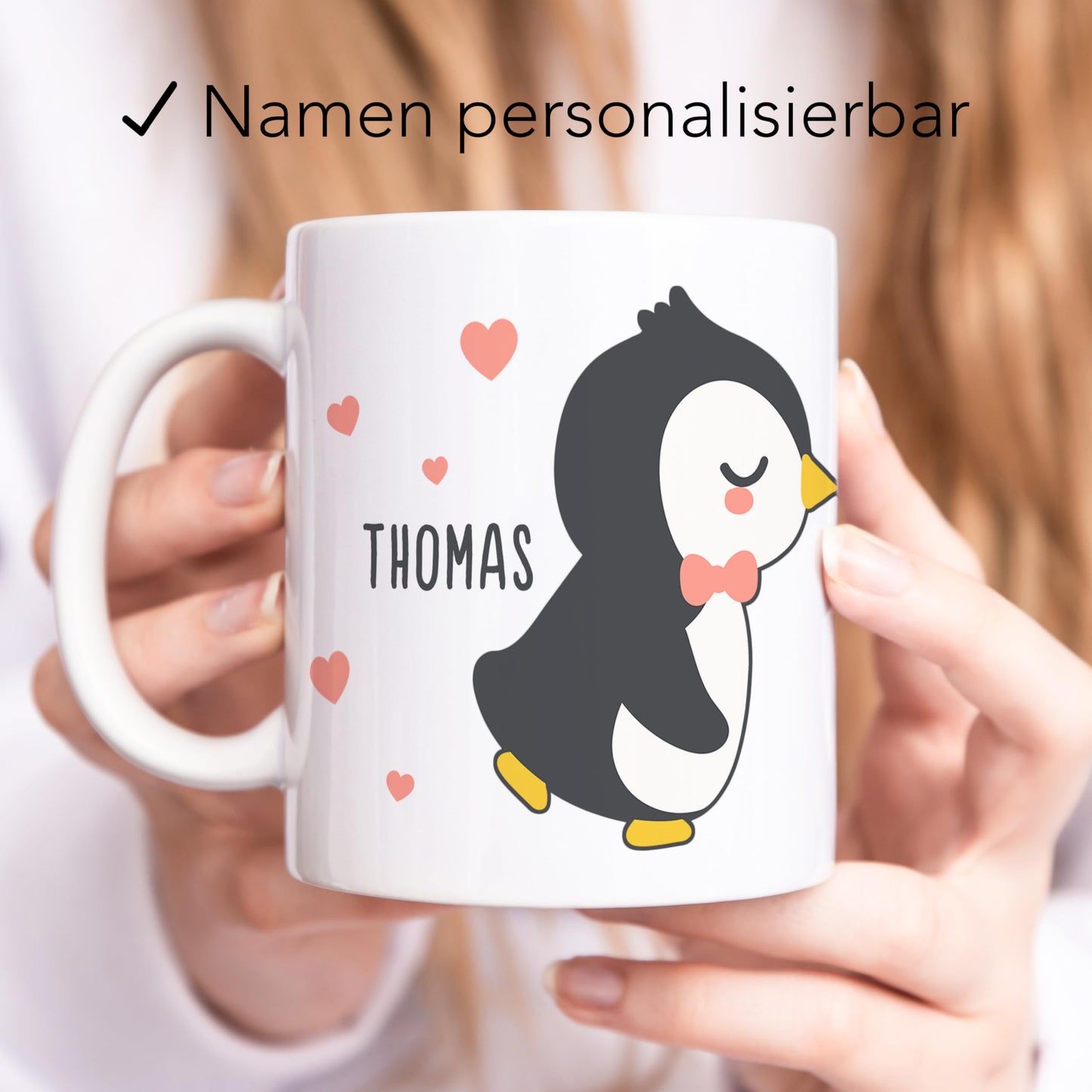 Partnertassen für Paare personalisiert Tassen 2er Set Partner Geschenk Pärchen Hochzeitsgeschenk Verlobungsgeschenk Kaffeetassen aus Keramik 330 ml