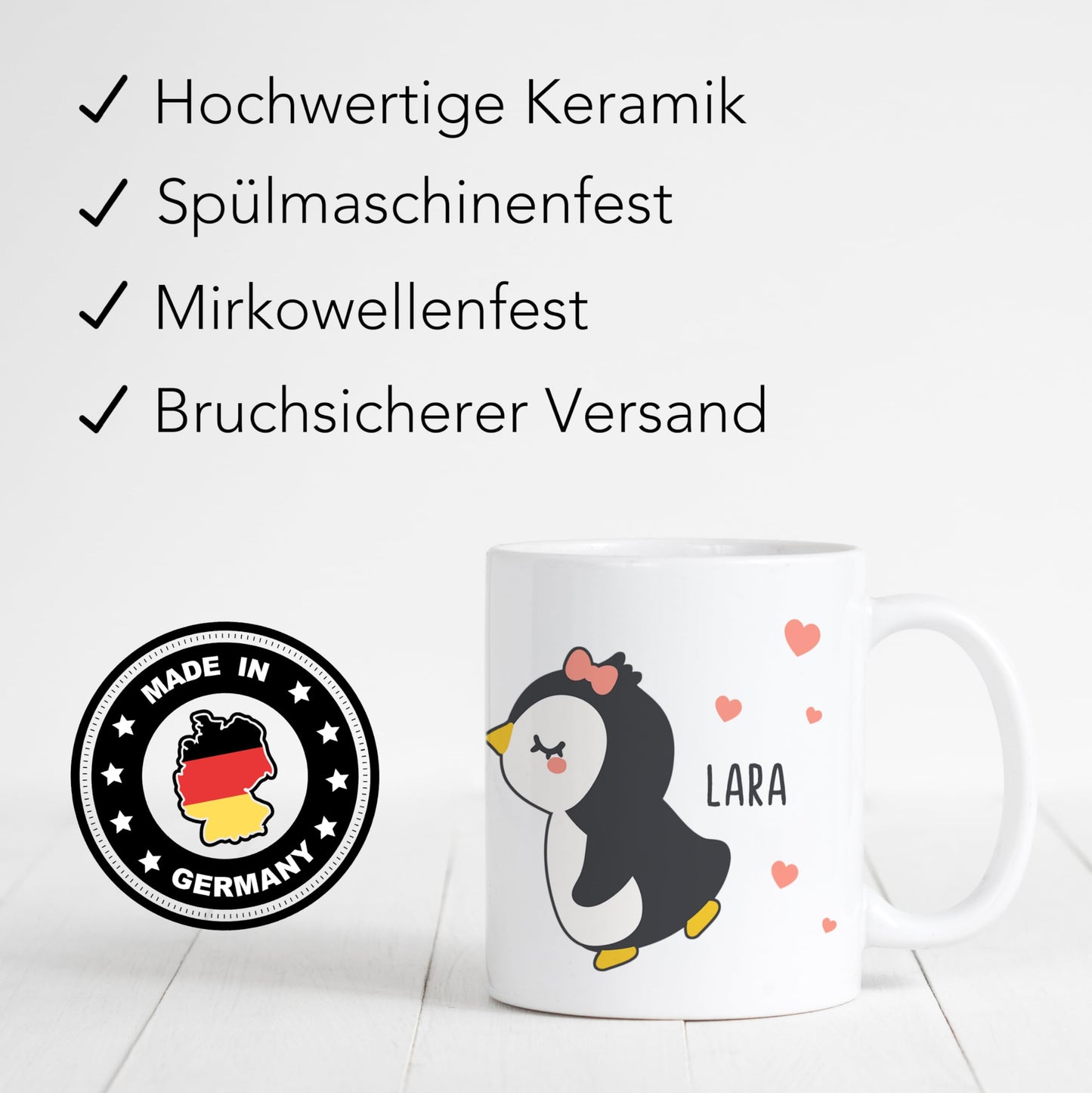 Partnertassen für Paare personalisiert Tassen 2er Set Partner Geschenk Pärchen Hochzeitsgeschenk Verlobungsgeschenk Kaffeetassen aus Keramik 330 ml