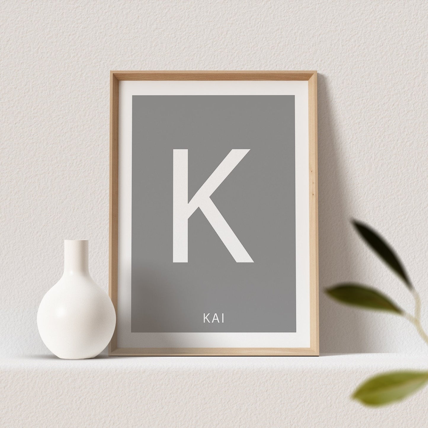 Kinderzimmer Poster Buchstabe Name Babyzimmer Geburtsposter Namensgeschenk Buchstabenposter