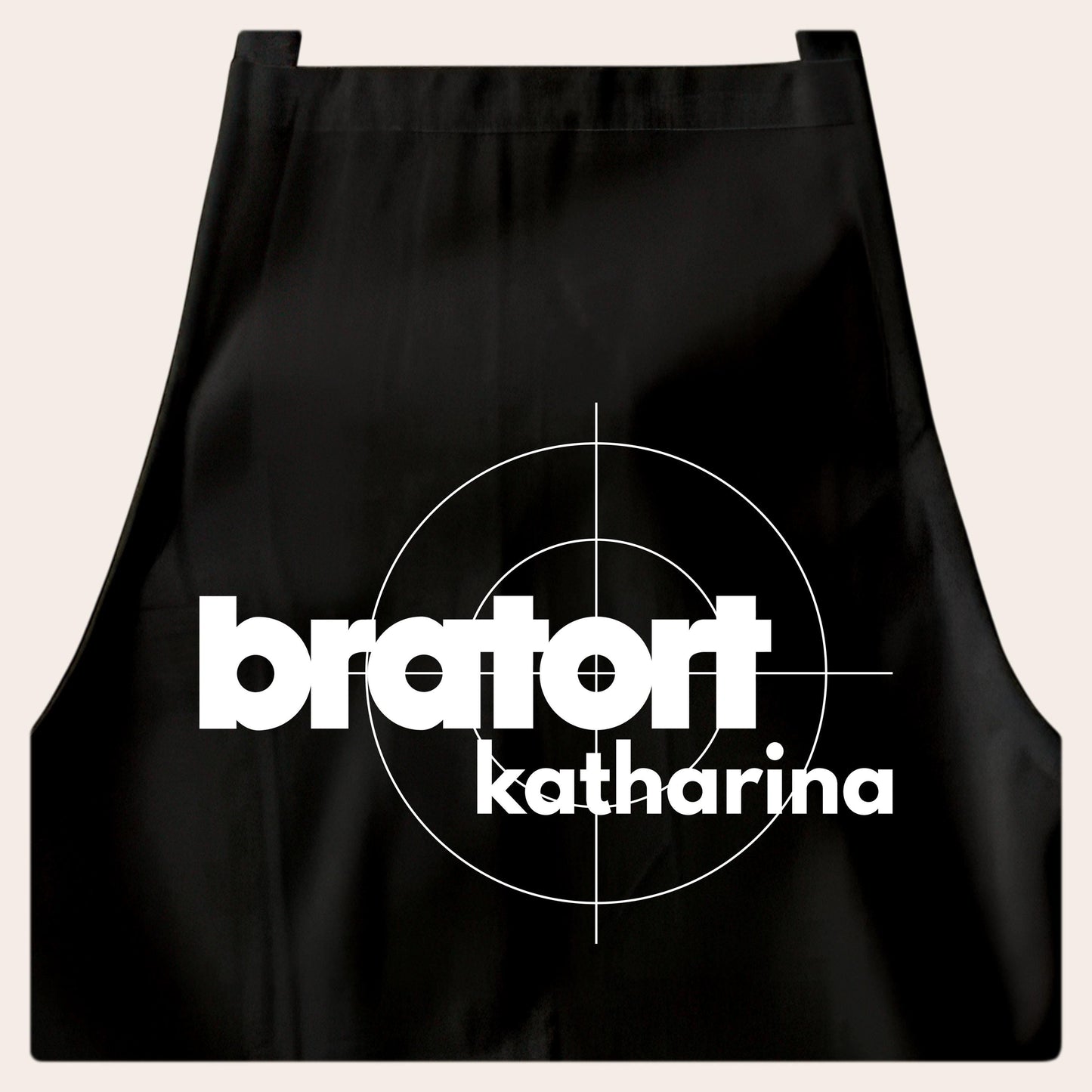 Bratort Kochschürze personalisierte Schürze Grillschürze für Männer Frauen lustiges Geschenk Grillzubehör Küchenschürze Schwarz