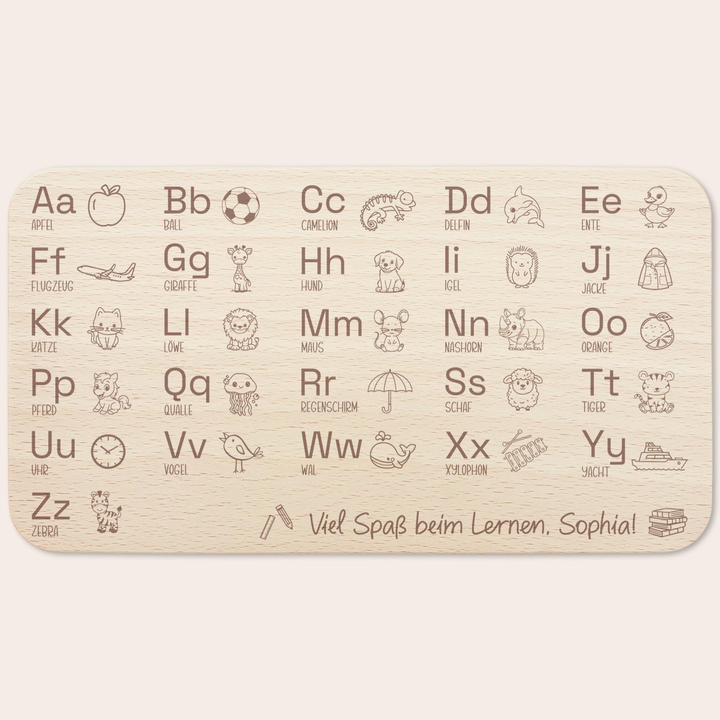 Frühstücksbrettchen Geschenk zur Einschulung personalisiert Schulanfang Holzbrett für Kinder Einschulungsgeschenk Frühstücksbrett mit Gravur