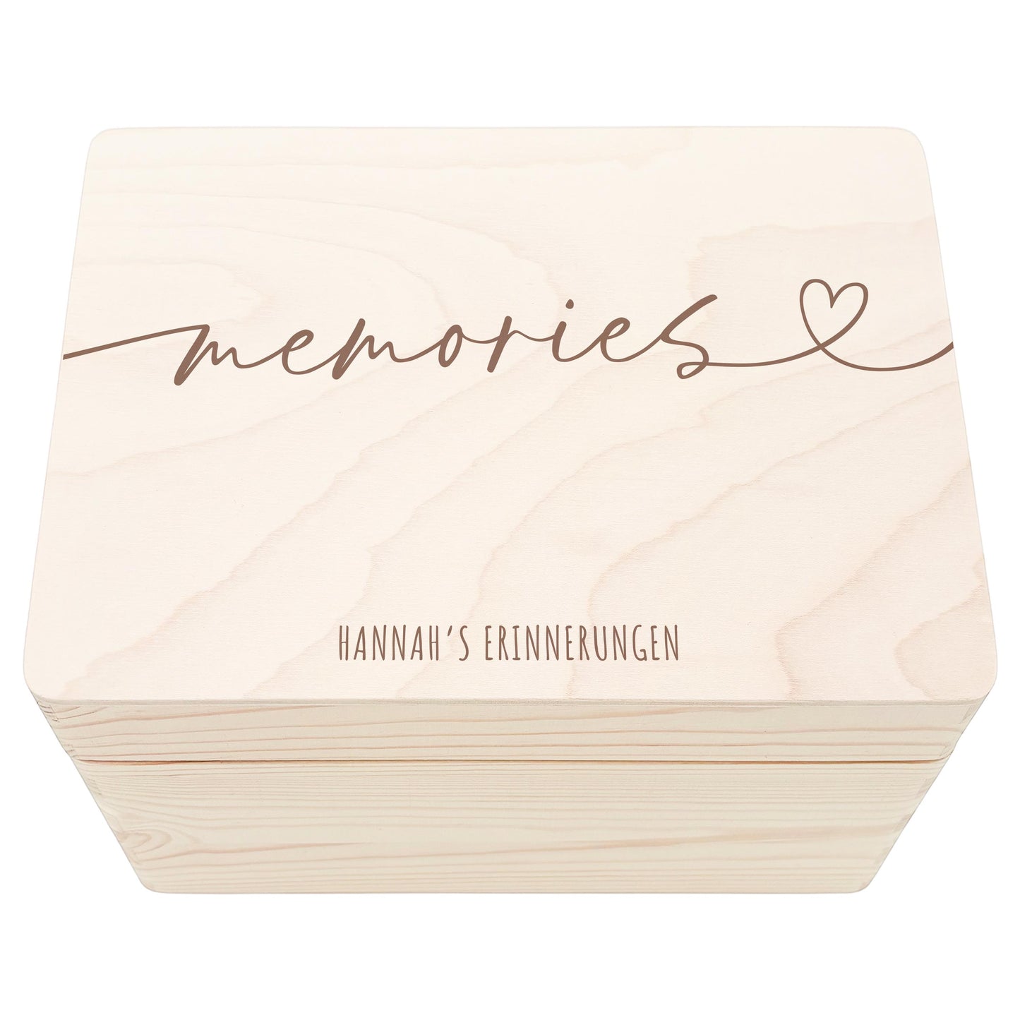 Erinnerungskiste Hochzeit personalisiertes Hochzeitsgeschenk für Brautpaar Holzkiste Erinnerungsbox Geschenkkiste Geschenkbox 30x20x13 cm