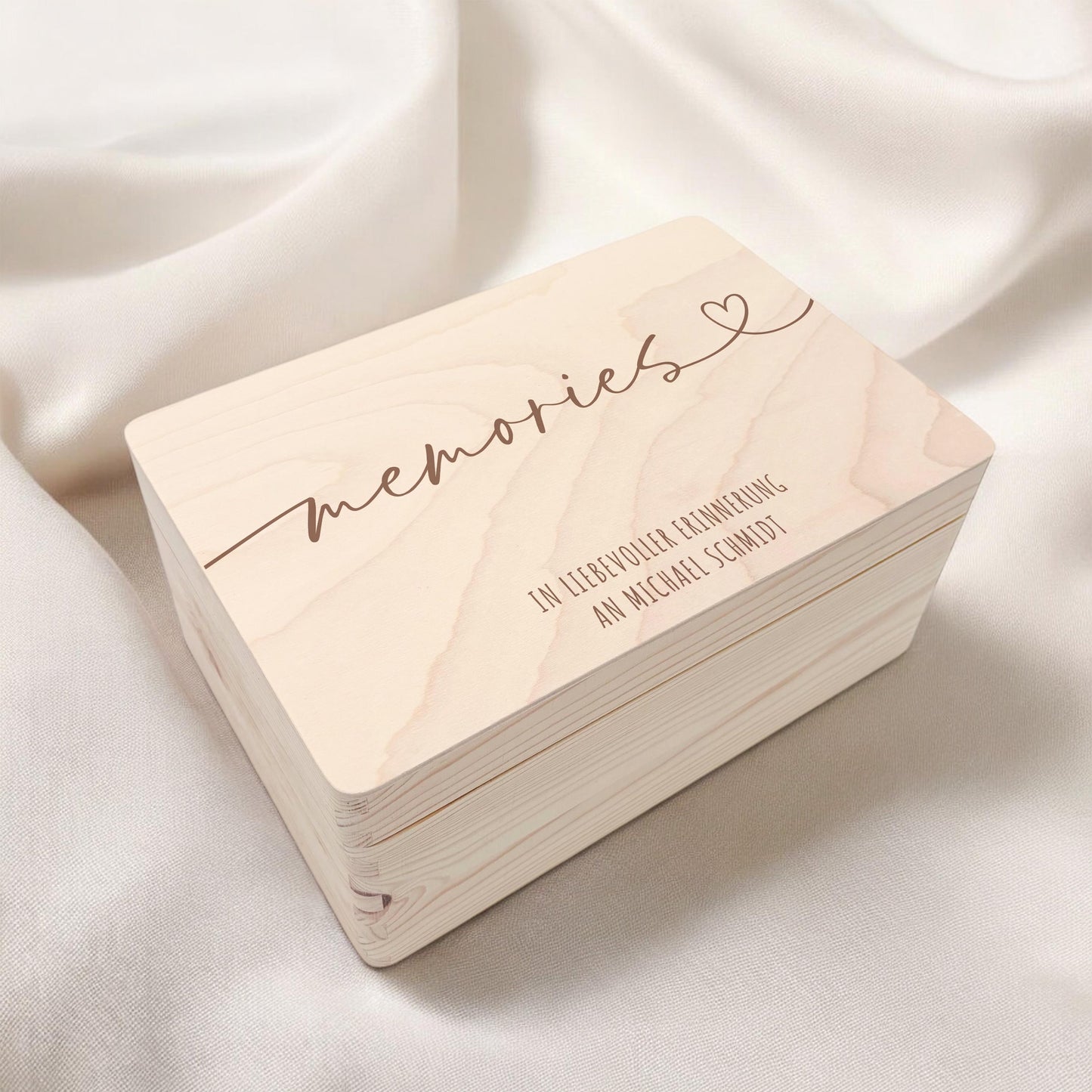Erinnerungskiste Hochzeit personalisiertes Hochzeitsgeschenk für Brautpaar Holzkiste Erinnerungsbox Geschenkkiste Geschenkbox 30x20x13 cm