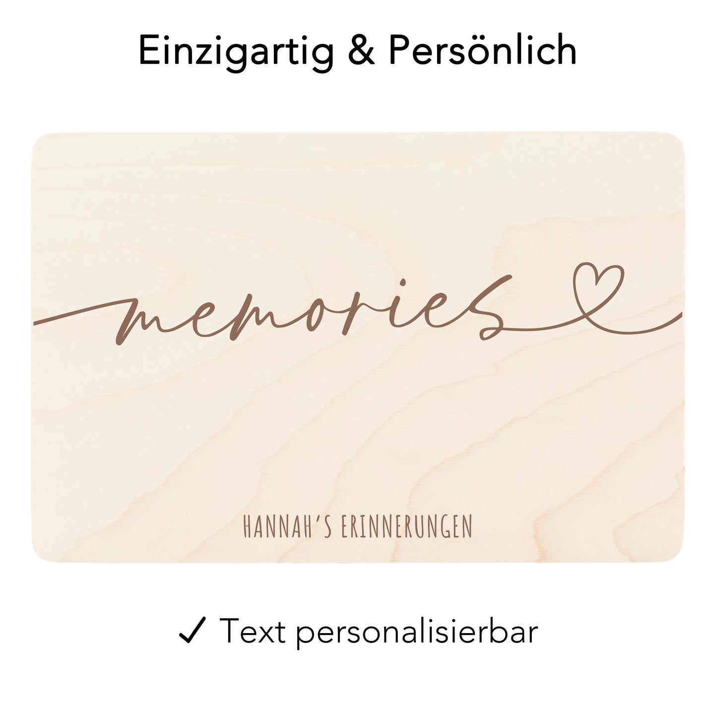 Erinnerungskiste Hochzeit personalisiertes Hochzeitsgeschenk für Brautpaar Holzkiste Erinnerungsbox Geschenkkiste Geschenkbox 30x20x13 cm