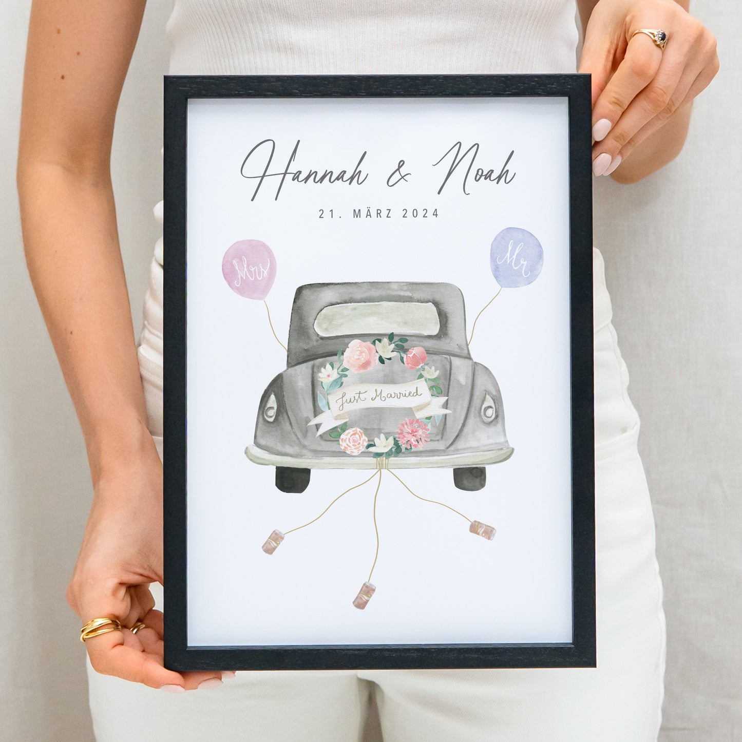 Personalisierbares Geldgeschenk Zur Hochzeit