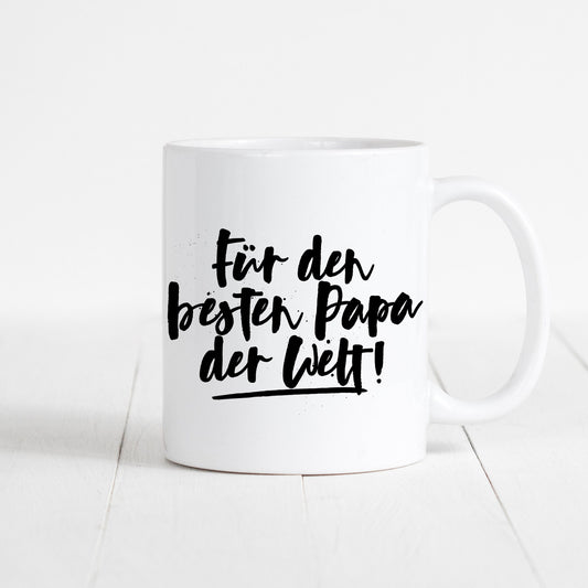 Für Den Besten Papa Der Welt Tasse Keramik Keramiktasse Vater Geschenk