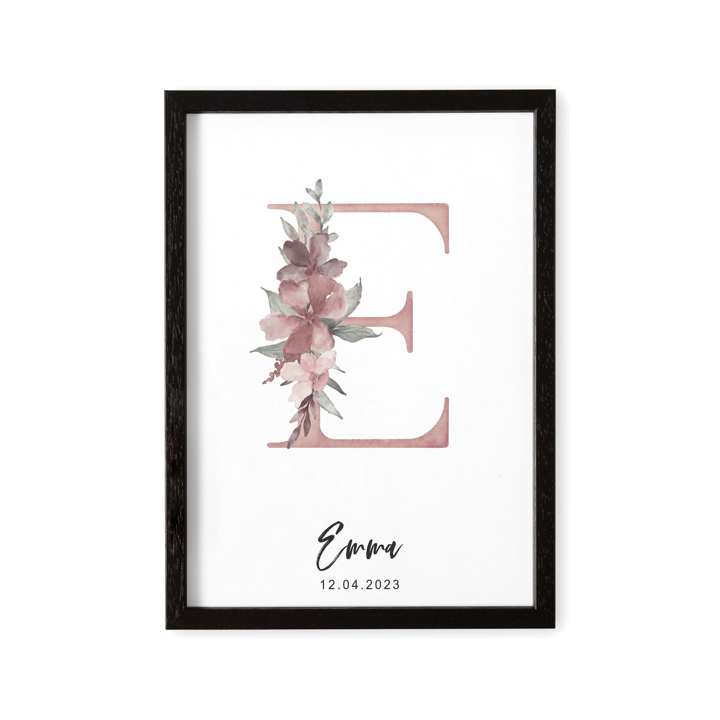 Kinderzimmer Namensposter Geschenk Zur Geburt Mädchen Buchstaben Bild