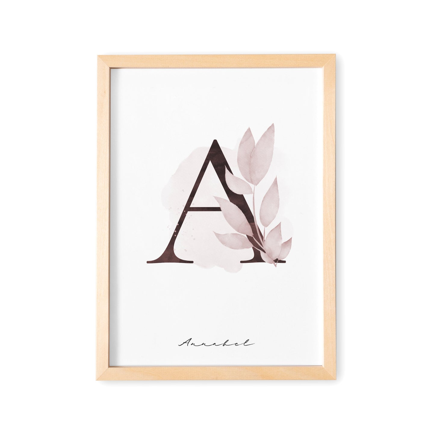 Namensposter Kinderzimmer Buchstaben Poster Bild Mit Name Für Baby