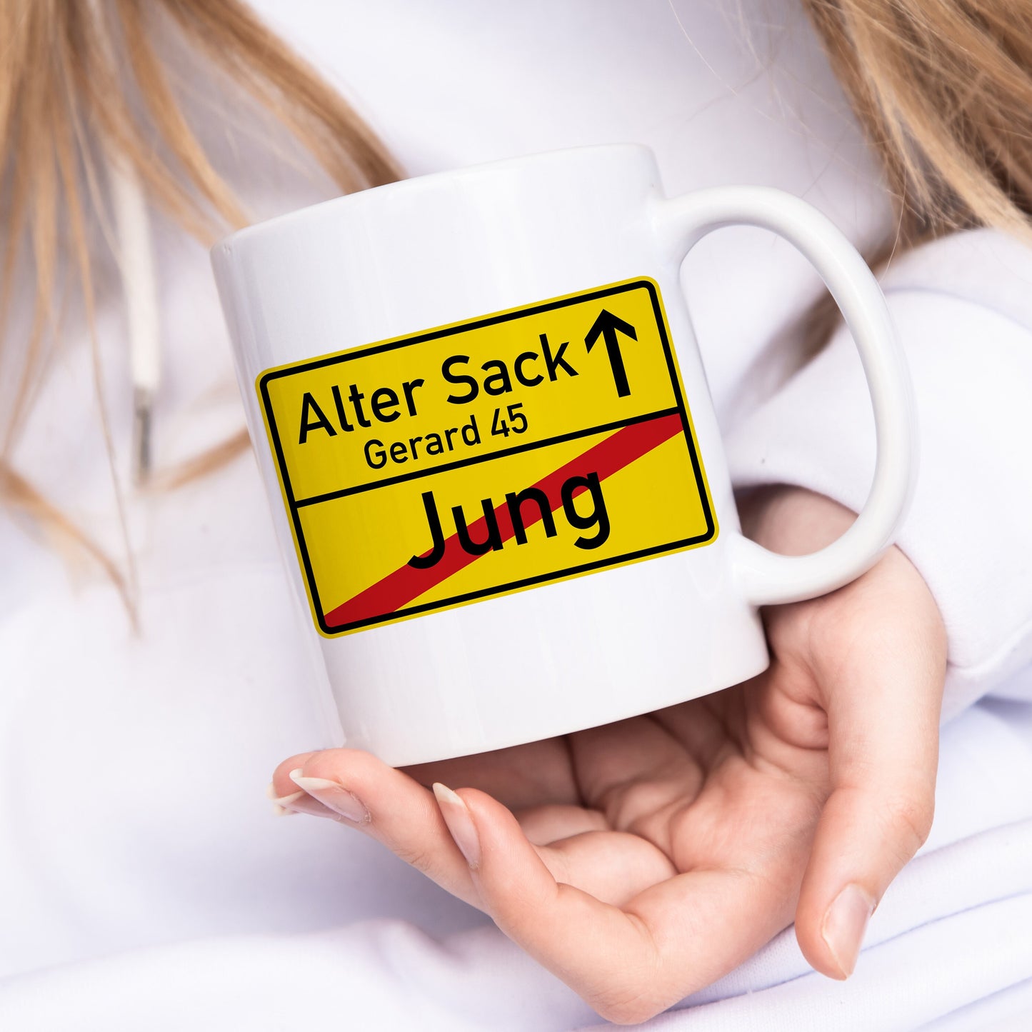 Geburtstagsgeschenk Für Männer Alter Sack Tasse personalisiert 40. 50. 60. Geburtstag Geschenk Mann