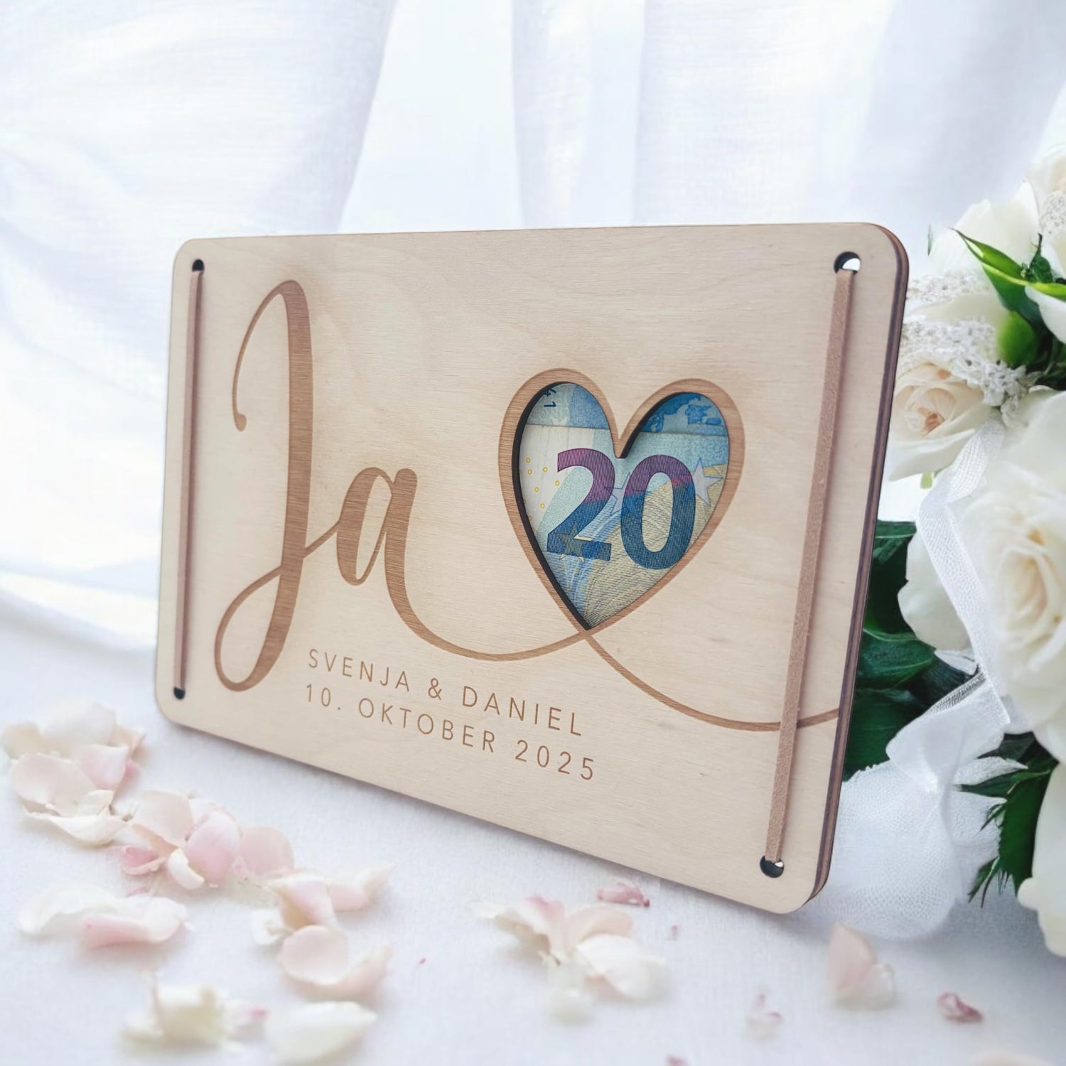 Geschenkkarten aus Holz