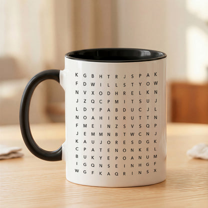 DEL MÀ Unique & Personal Keramiktasse für Patenonkel frage Willst du mein Patenonkel sein Keramiktasse 330 ml