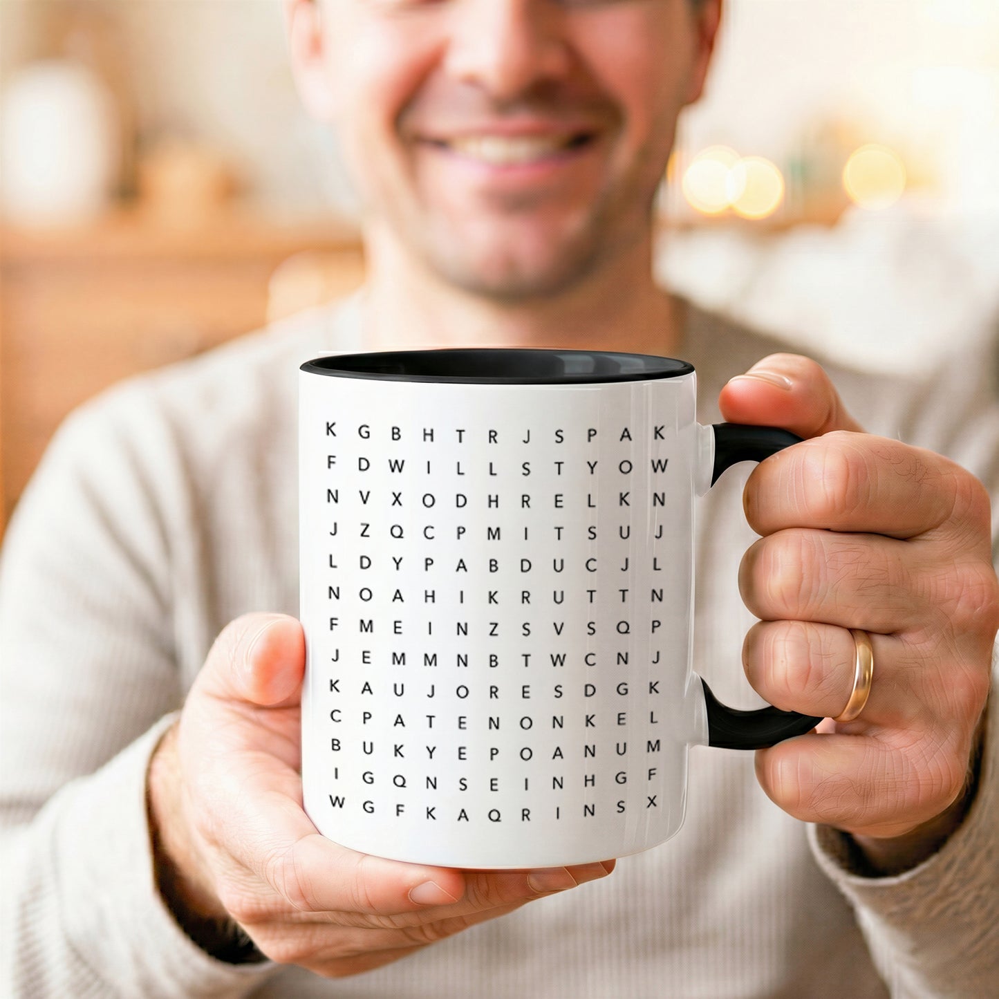 DEL MÀ Unique & Personal Keramiktasse für Patenonkel frage Willst du mein Patenonkel sein Keramiktasse 330 ml