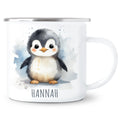 Emaille Tasse Tiere personalisiert