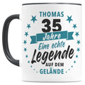 35 Jahre Jubiläum Firma Tasse mit Namen zum Dienstjubiläum Geschenk für 35 jähriges Firmenjubiläum