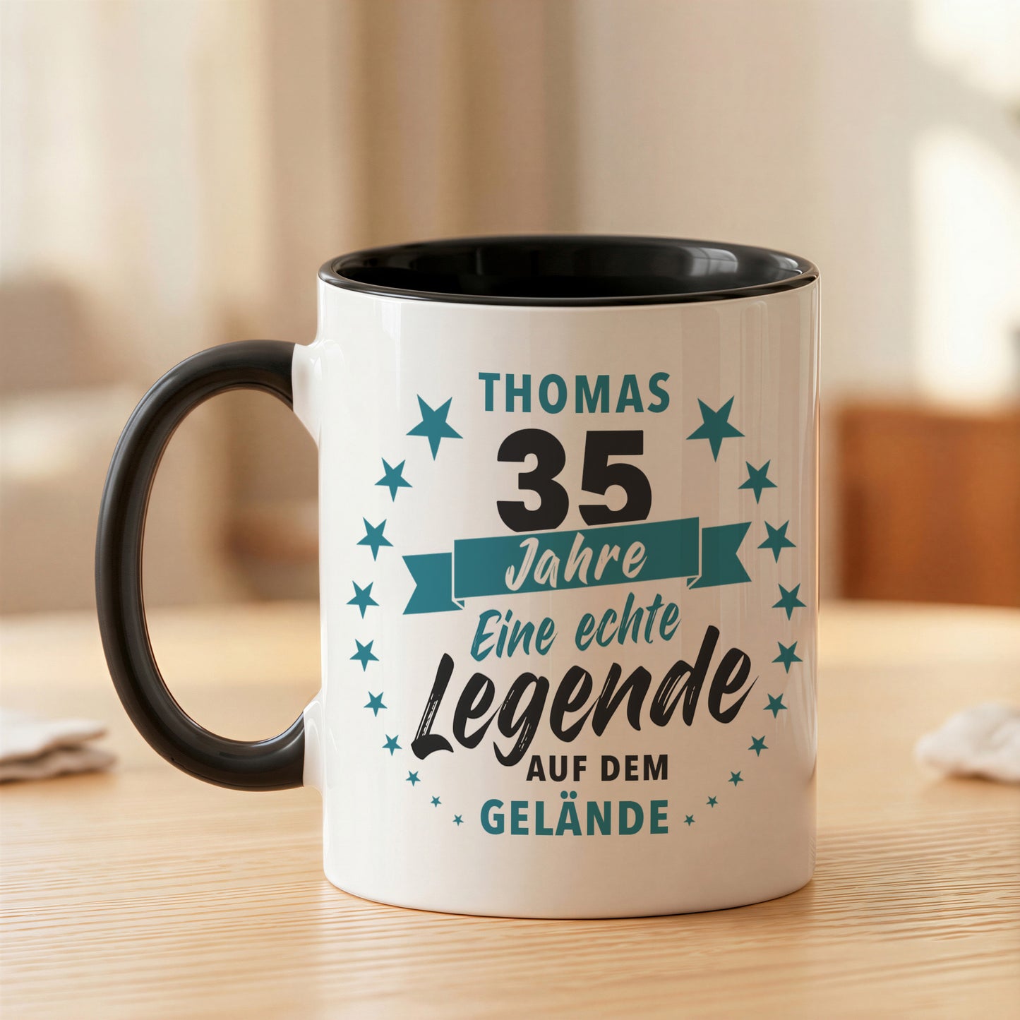35 Jahre Jubiläum Firma Tasse mit Namen zum Dienstjubiläum Geschenk für 35 jähriges Firmenjubiläum