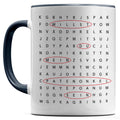DEL MÀ Unique & Personal Keramiktasse für Patenonkel frage Willst du mein Patenonkel sein Keramiktasse 330 ml