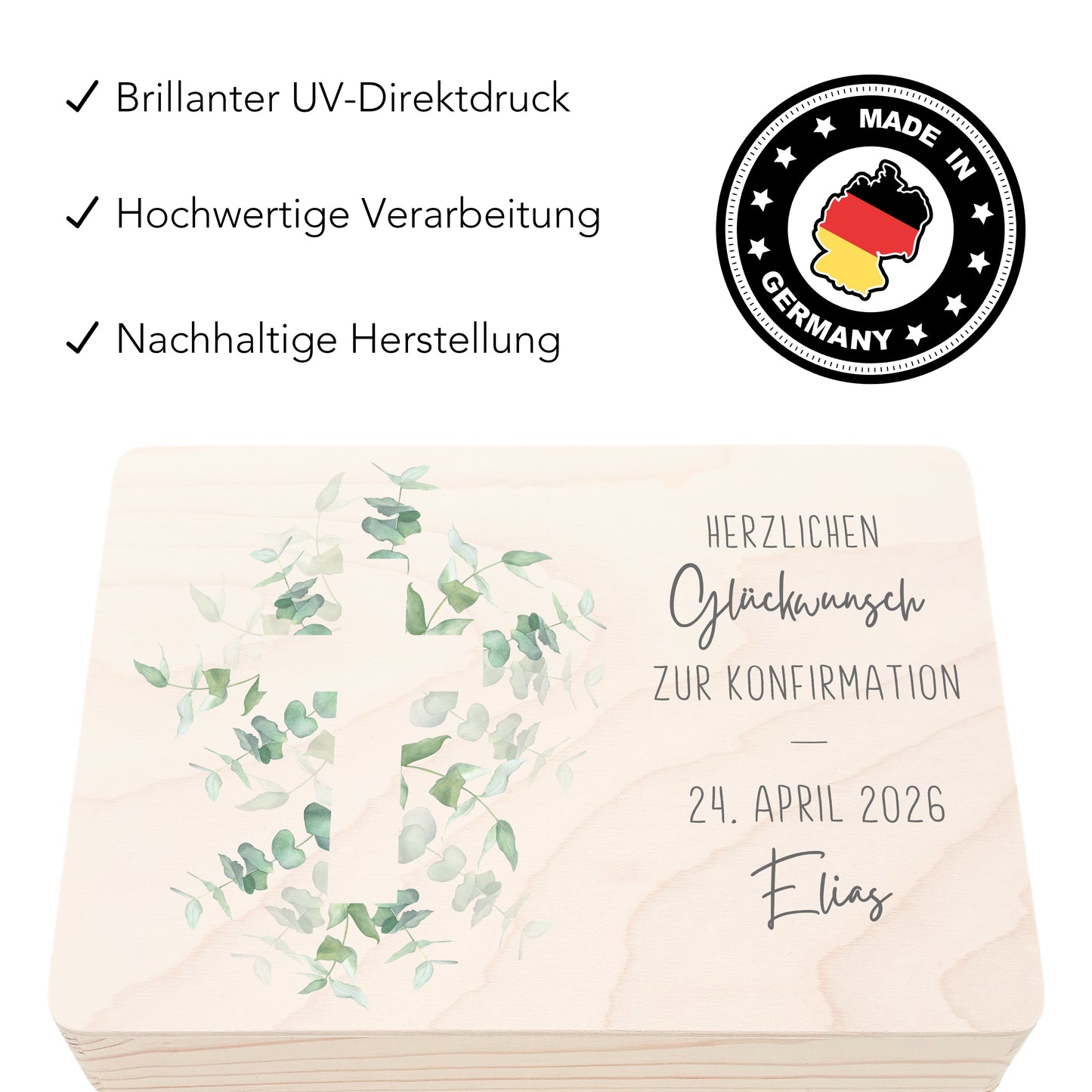 Erinnerungsbox Konfirmation Erinnerungskiste