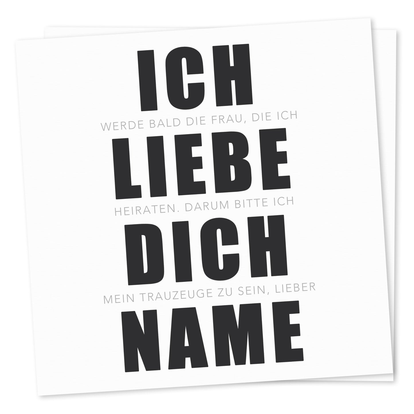 "Willst du mein Trauzeuge sein" Bieretiketten