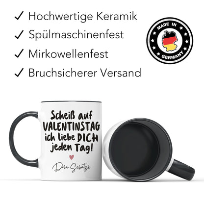 Valentinstagsgeschenk Mann Bieretiketten "Valentinstag"