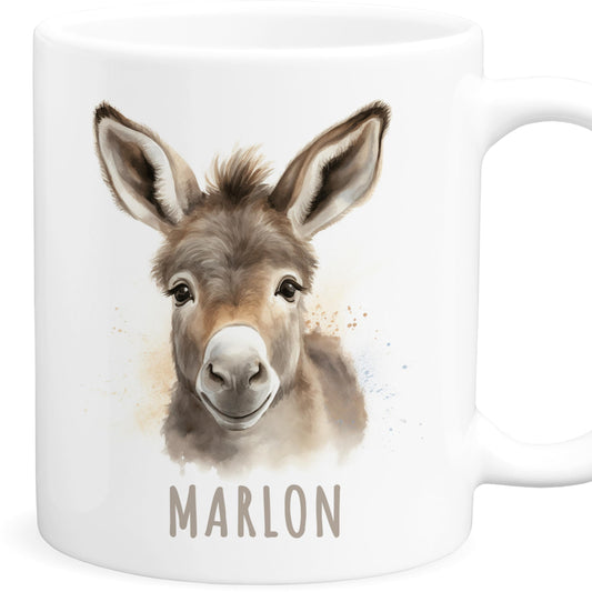 Esel Kindertasse Namen Eseltasse Tasse