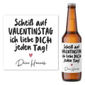 Valentinstagsgeschenk Mann Bieretiketten