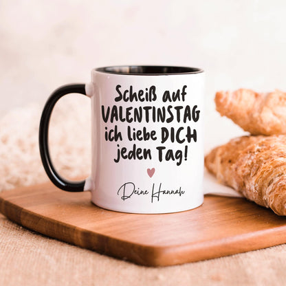 Valentinstagsgeschenk Mann Bieretiketten "Valentinstag"