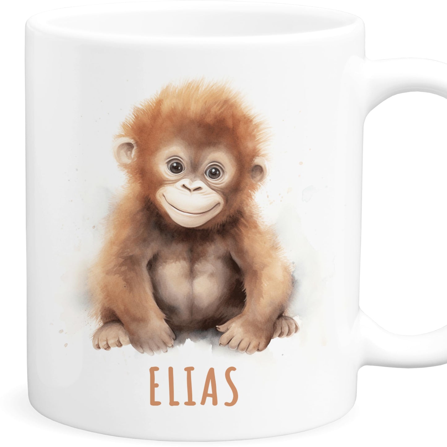 Affe Kindertasse Namen Affentasse Tasse