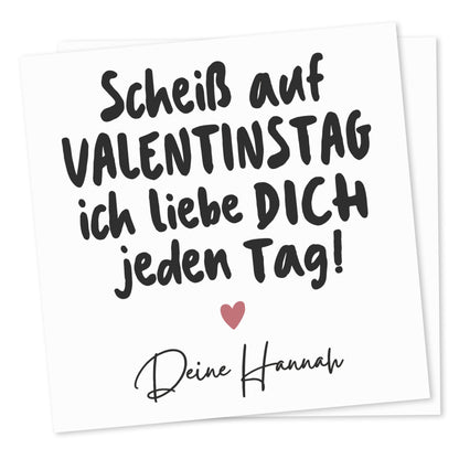 Valentinstagsgeschenk Mann Bieretiketten