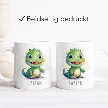 Dino Kindertasse Namen Dinosaurier Tasse
