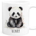Panda Kindertasse Namen Tasse