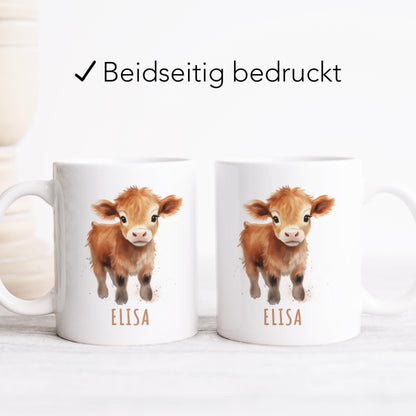 Kuh Kindertasse Namen Kuhtasse Tasse