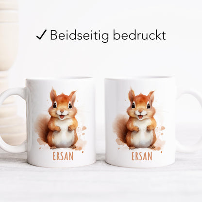 Eichhörnchen Kindertasse Namen Eichhörnchentasse