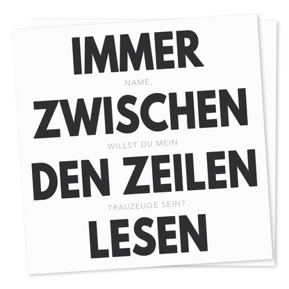 "Willst du mein Trauzeuge sein" Bieretiketten