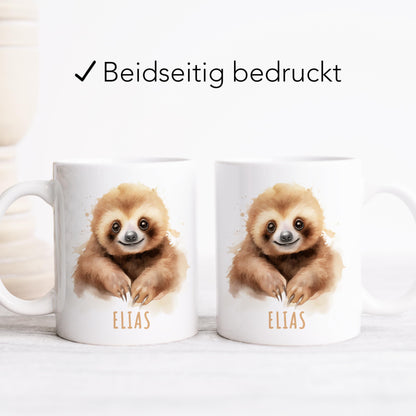 Faultier Kindertasse Namen Faultiertasse