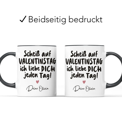 Valentinstagsgeschenk Mann Bieretiketten "Valentinstag"
