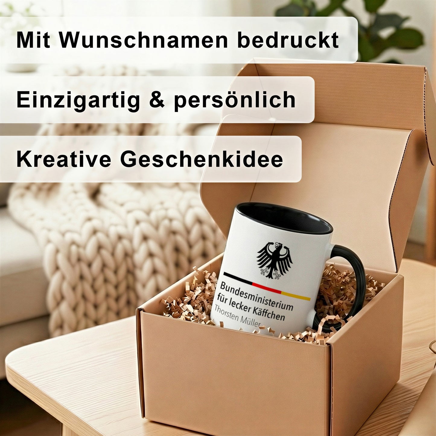 Tasse "Bundesinstitut für leckere Käffchen"