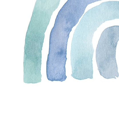 Geburtsposter Regenbogen Junge Mädchen Geburt Personalisierbar Namensgeschenk Geburtsdaten Geburtstag Baby Party Geschenk