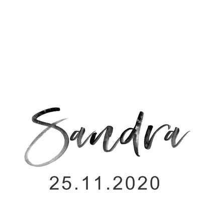 Geburtsposter Mädchen Buchstabe Blumen Kinderzimmer Poster Name Babyzimmer Namensgeschenk Bild Buchstabenposter