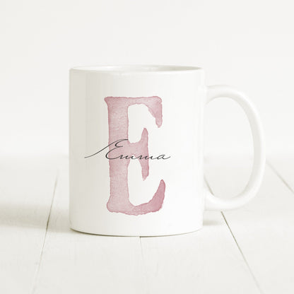 Namenstasse Personalisiert Buchstaben Tasse Keramik Namensgeschenk