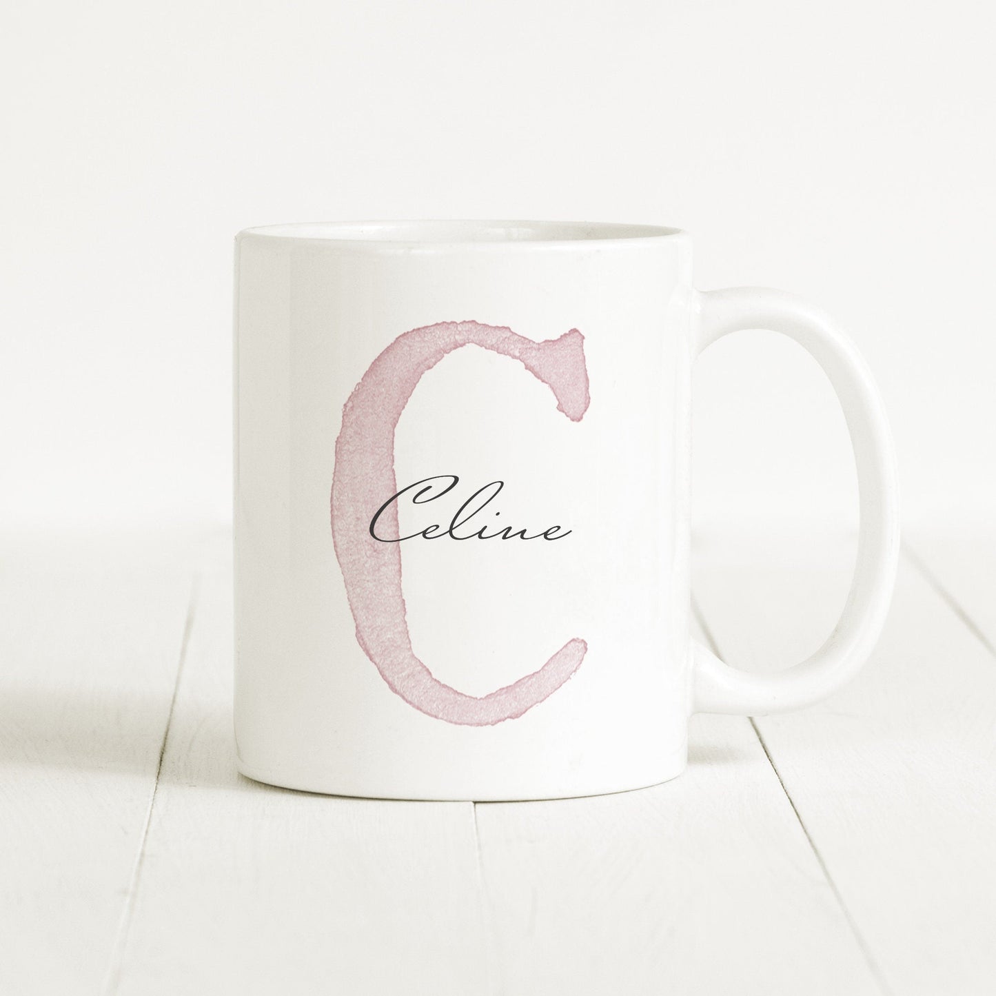 Namenstasse Personalisiert Buchstaben Tasse Keramik Namensgeschenk