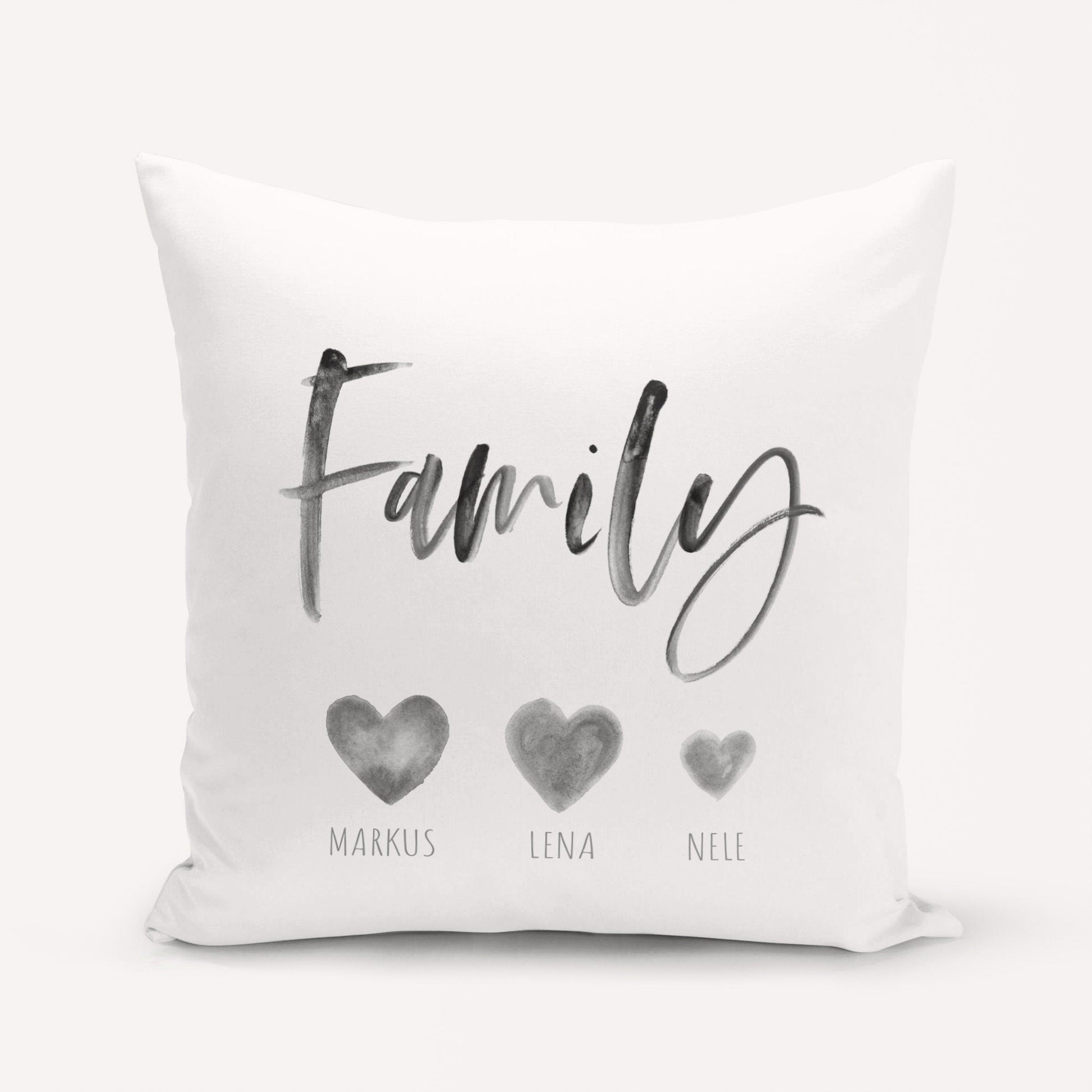 Familie Kissen Personalisiert Family Familienkissen Mit Namen