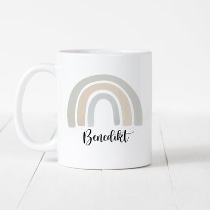 Danke Dass Du Mir Beim Wachsen Geholfen Hast Tasse Erzieherin Personalisiert Regenbogen Kindergärtnerin Geschenk Abschiedsgeschenk