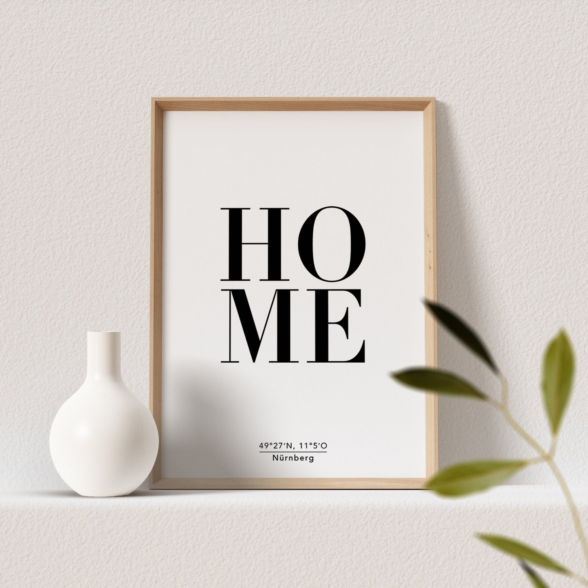 Home Poster Personalisiert Koordinaten Stadt Ort Zu Hause Heimat Personalisiertes Geschenk