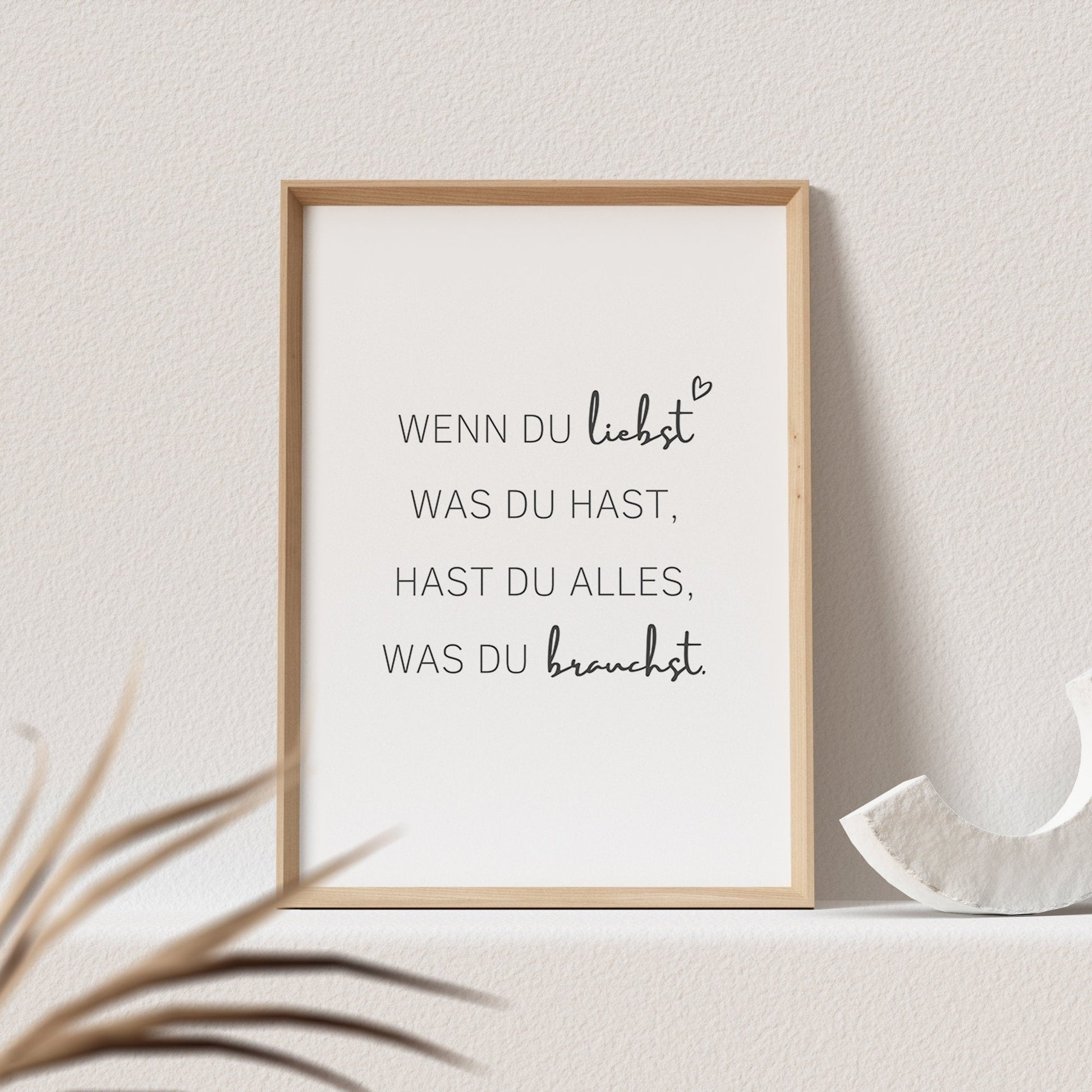 Achtsamkeit Poster Dankbarkeit Spruch Dankbar Achtsamkeit Geschenk