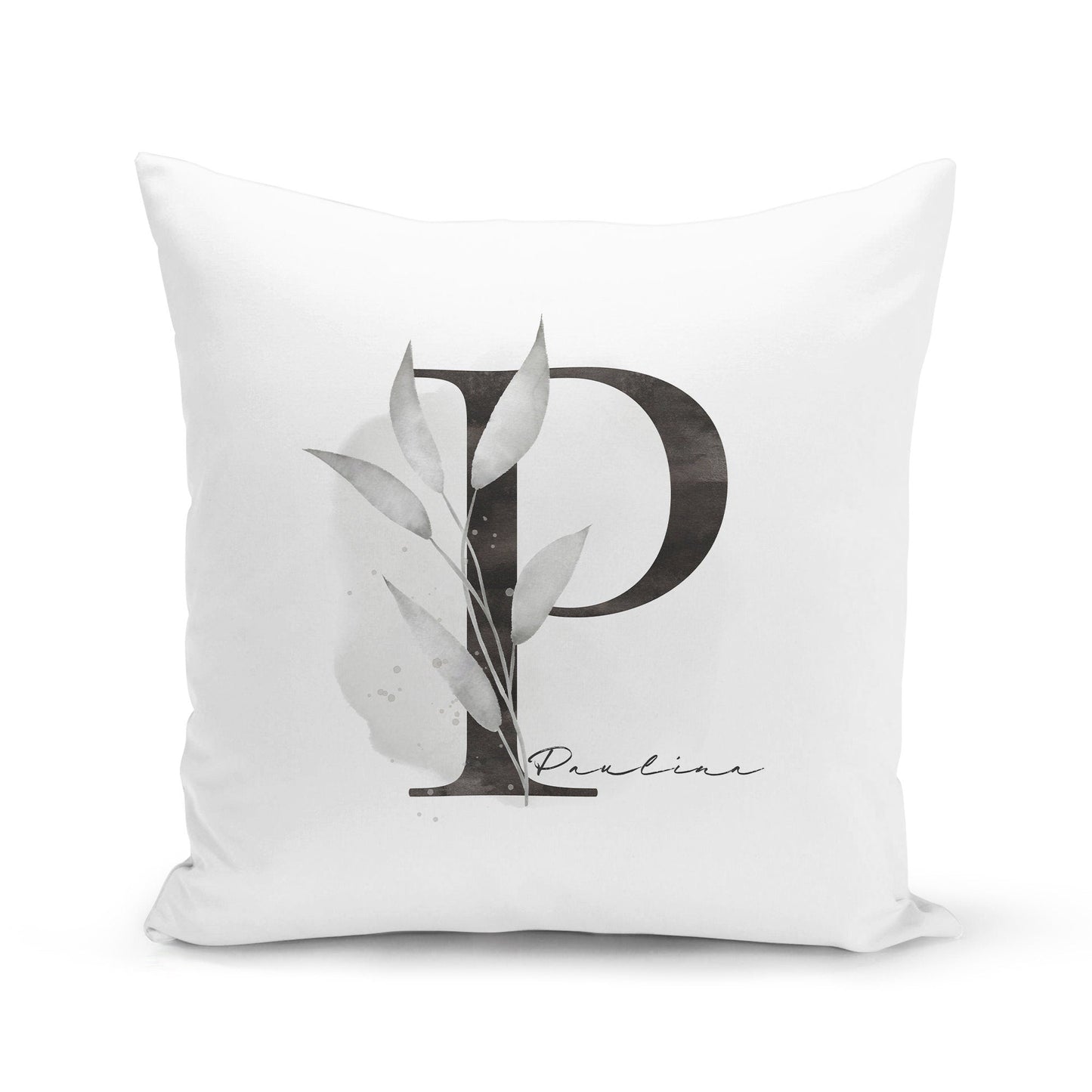 Kissen Personalisiert Buchstabenkissen Mit Name Buchstabe Blumen Floral Namensgeschenk