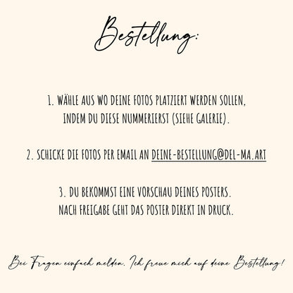 Foto Poster 90. Geburtstag Personalisiert Foto Collage Fotogeschenk 90. Geburtstag Print Geburtstagsgeschenk