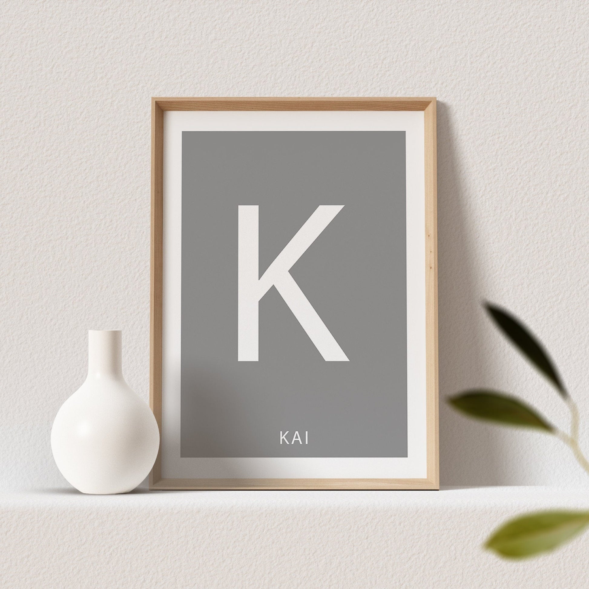 Kinderzimmer Poster Buchstabe Name Babyzimmer Geburtsposter Namensgeschenk Buchstabenposter