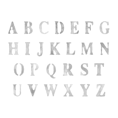 Buchstaben Poster Bild Buchstabe Babyposter Für Junge Mädchen Geburtsposter Babyzimmer