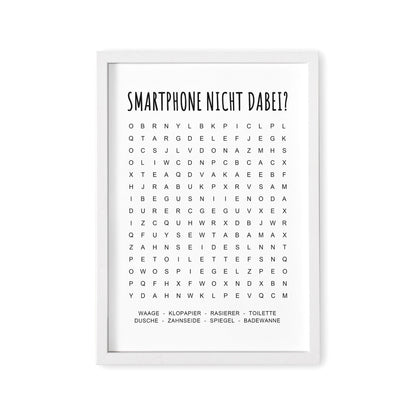 Badezimmer Deko Suchsel Bild Lustiges Rätsel Für Das Gäste WC Toilette Geschenk zum Einzug